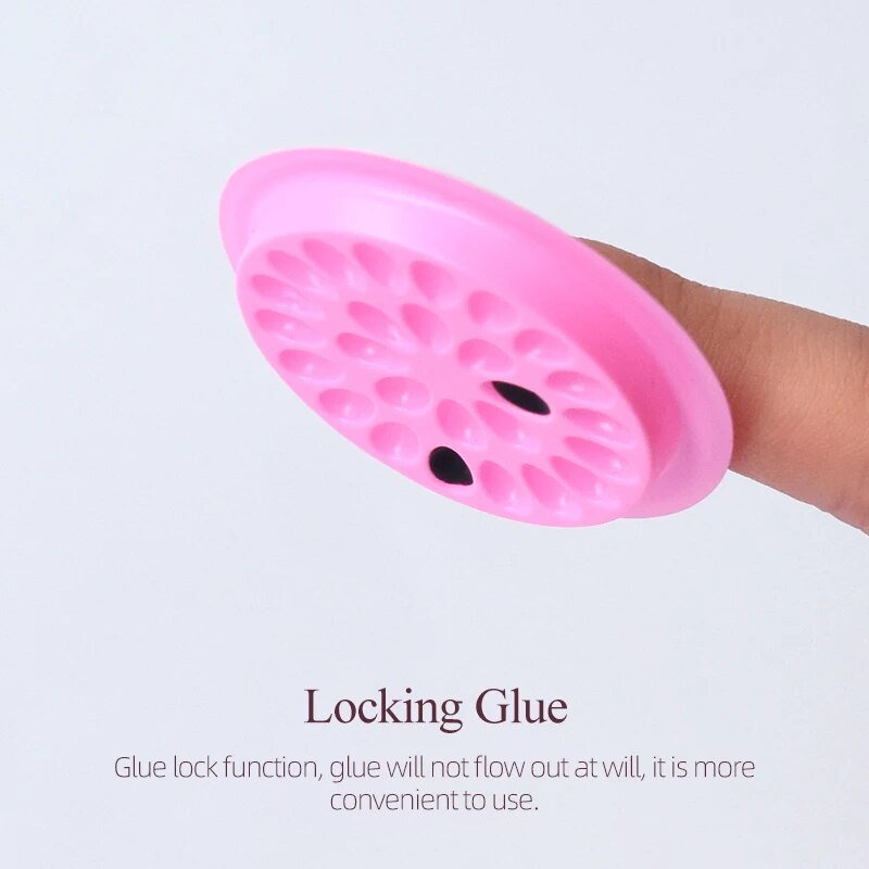 SONG LASHES Flower-Shaped Glu Pallet False Eyelash Extension Professional and Personnel Cosmetic Products Makeup Tools