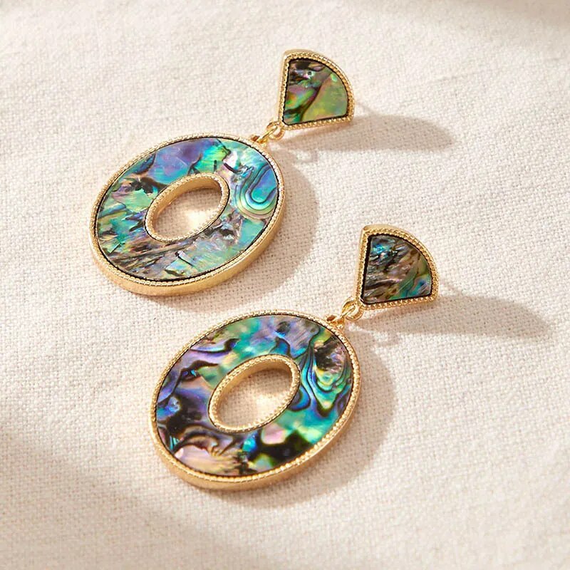 Fashion Jewelry Korean Earrings for Women Acrylic Dangle Earrings Wedding Party Gifts Dangle Drop Earrings