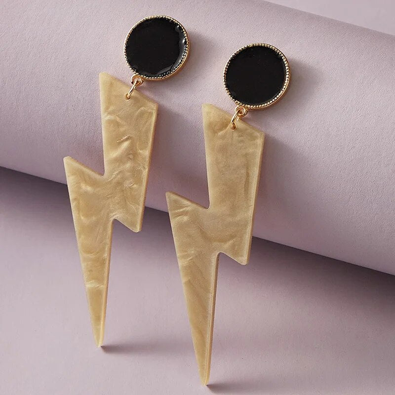 Fashion Jewelry Korean Earrings for Women Acrylic Dangle Earrings Wedding Party Gifts Dangle Drop Earrings