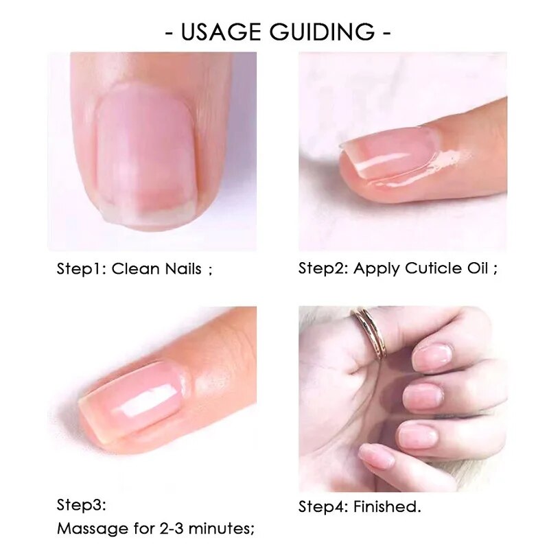 15ML Nail Cuticle Oil Dried Flowers Nourishment Oil for Dead Skin Products Nail Edge Oil Manicure Care Tools Nail Repair 8 Color