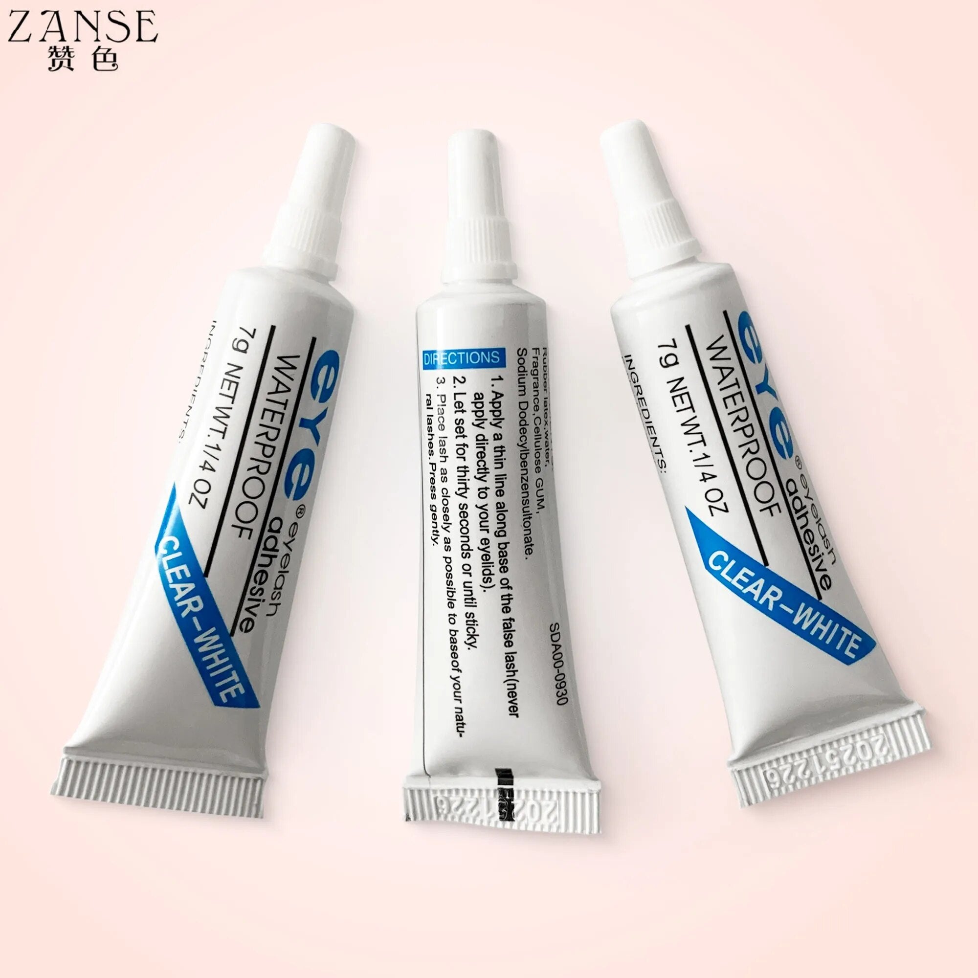 1/3/5pcs False Eyelash Glue Lash Extensions Special Waterproof Lasting Strong Glues Non-irritating Makeup Tools