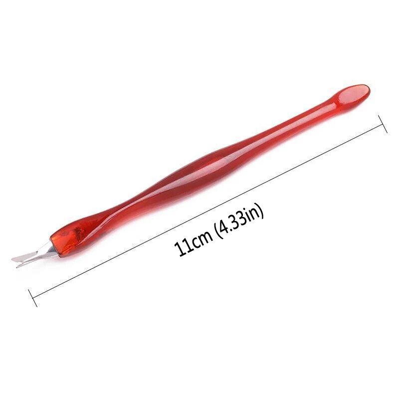 5/10 Pcs Dead Skin Deep V Fork Head Stainless Steel Manicure Products Nail Foot Care Tools to Repair Nails Edge Exfoliation Push