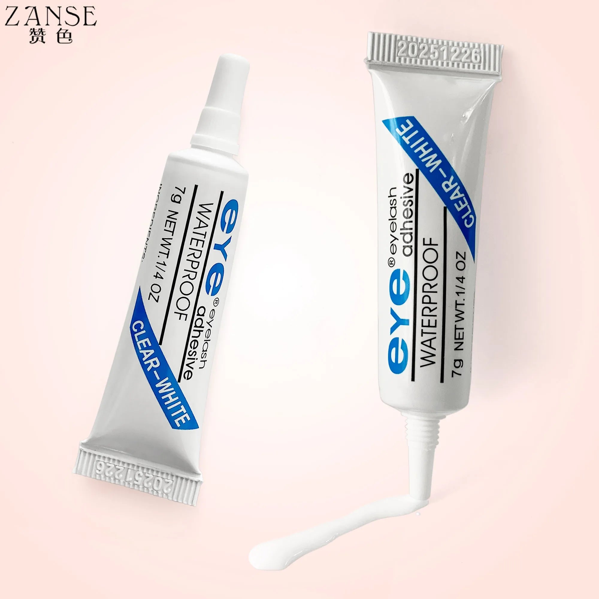 1/3/5pcs False Eyelash Glue Lash Extensions Special Waterproof Lasting Strong Glues Non-irritating Makeup Tools