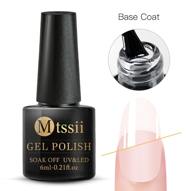 Transparent Gel Soak Off Nail Art Gel Polish