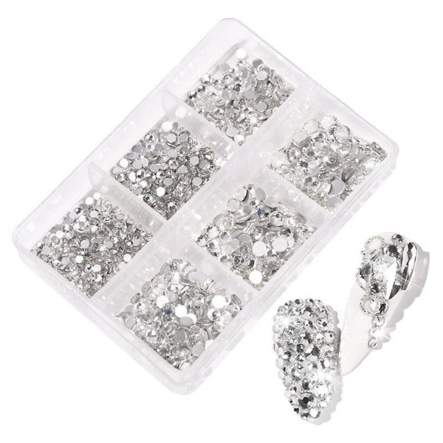 Crystal Nail Art Rhinestone Mixed Shape DIY