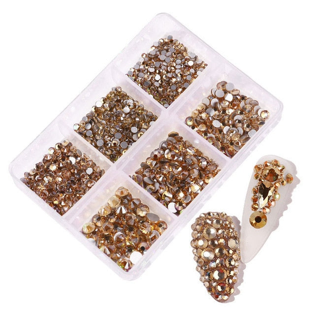 Crystal Nail Art Rhinestone Mixed Shape DIY
