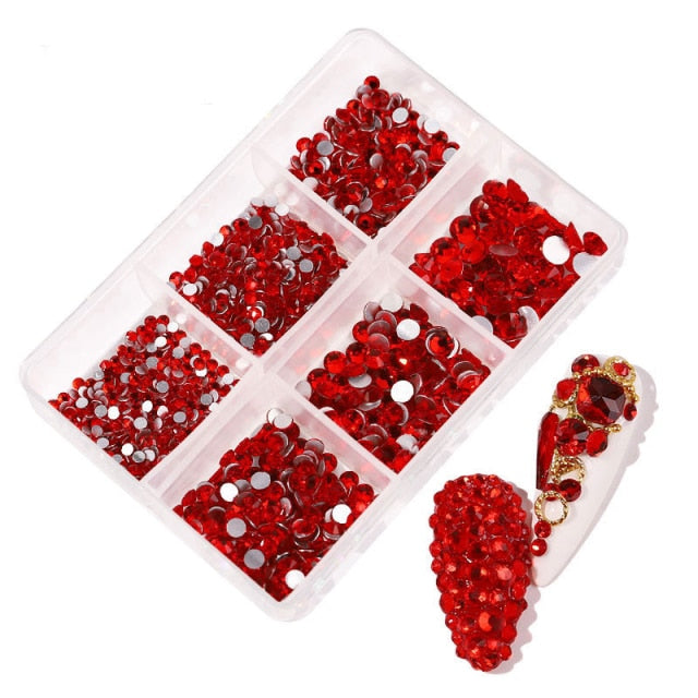 Crystal Nail Art Rhinestone Mixed Shape DIY