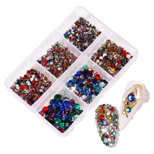 Crystal Nail Art Rhinestone Mixed Shape DIY