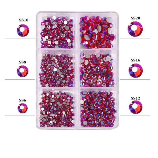 Crystal Nail Art Rhinestone Mixed Shape DIY