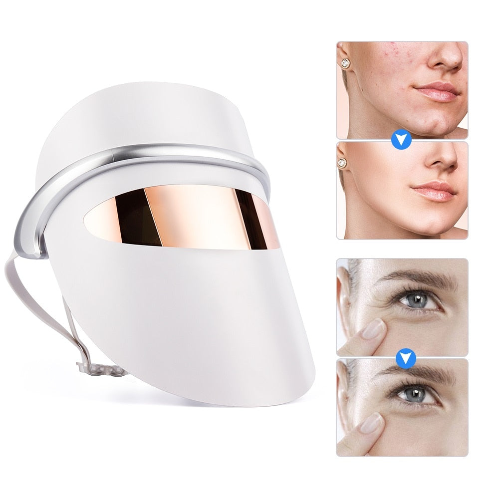 USB Facial LED Mask Beauty Device