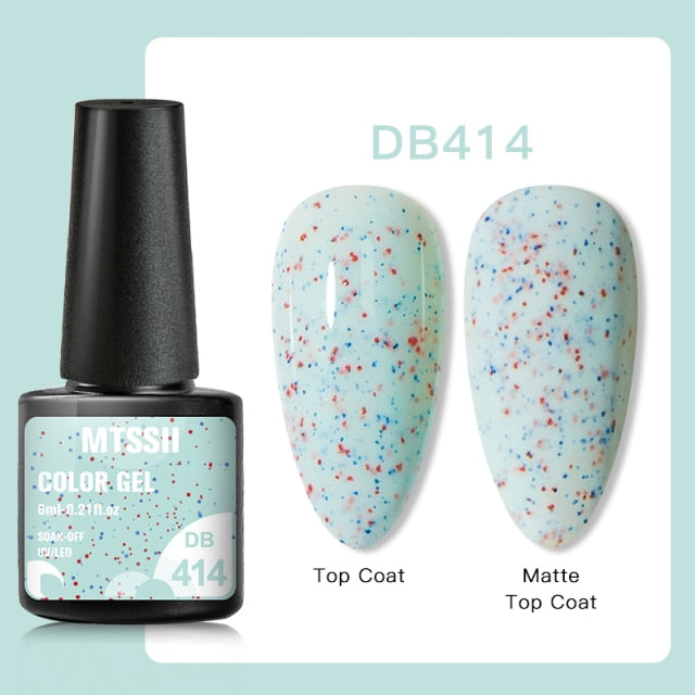 Transparent Gel Soak Off Nail Art Gel Polish