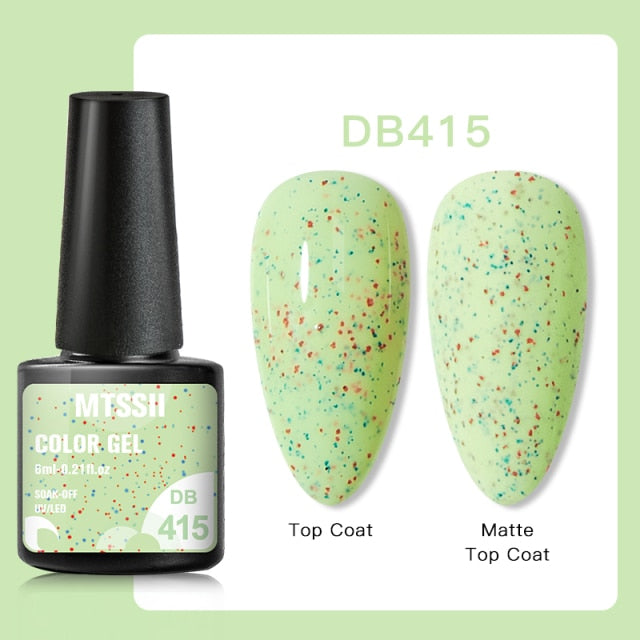 Transparent Gel Soak Off Nail Art Gel Polish