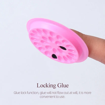 SONG LASHES Flower-Shaped Glu Pallet False Eyelash Extension Professional and Personnel Cosmetic Products Makeup Tools
