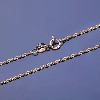 Wholesale 925 Sterling Silver 0.8mm Link Rolo Chains Necklace for Women 40cm,45cm ,50cm,55cm,60cm,Fashion Women&