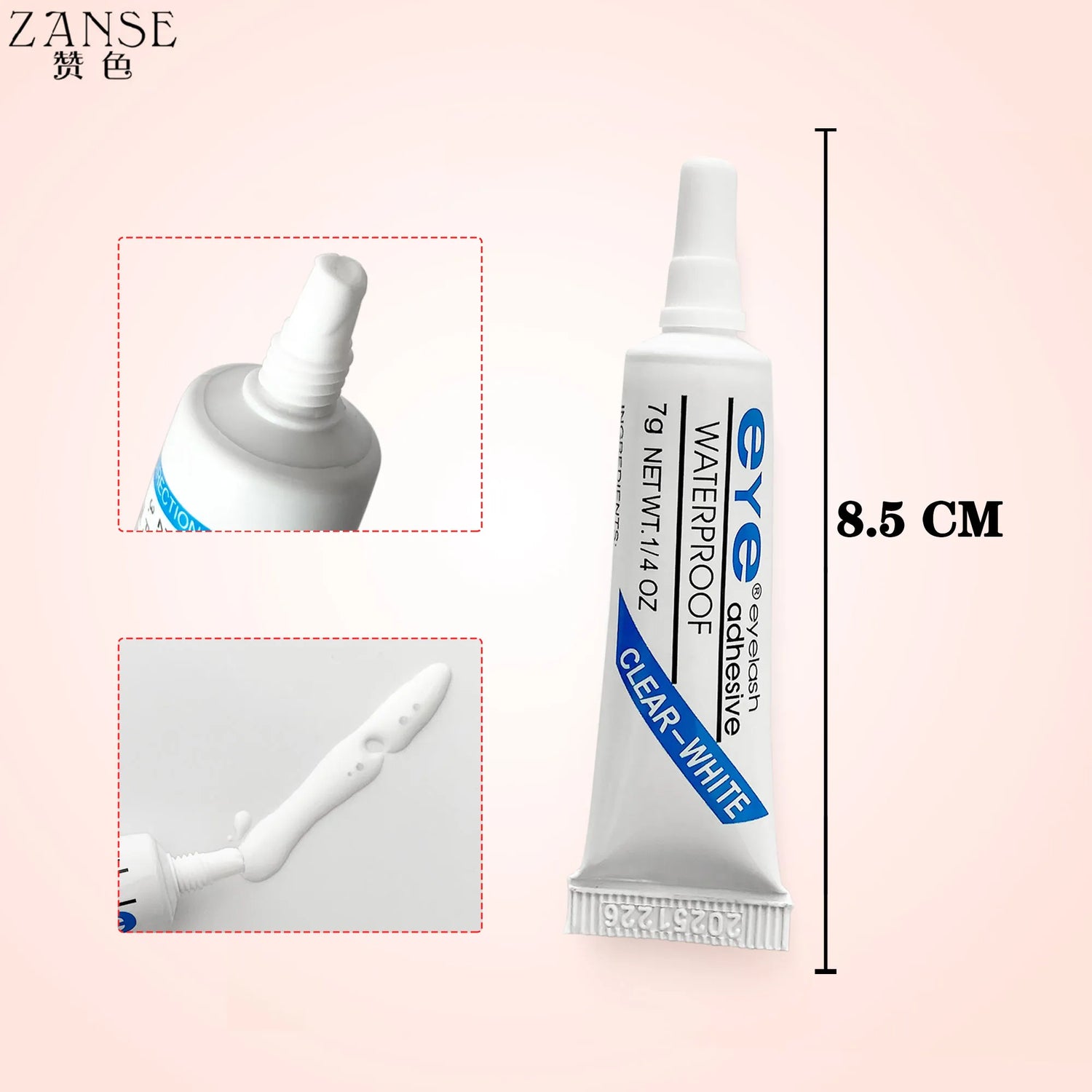 1/3/5pcs False Eyelash Glue Lash Extensions Special Waterproof Lasting Strong Glues Non-irritating  Makeup Tools