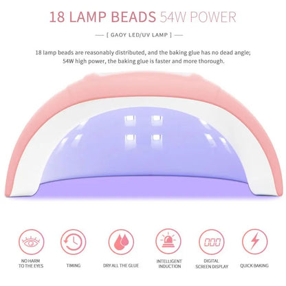 Nail Induction Phototherapy UV/LEDs Lamp Gel Polish Dryer Curing Gels Sensor Manicure Tools Nail Products Accessories Supplies