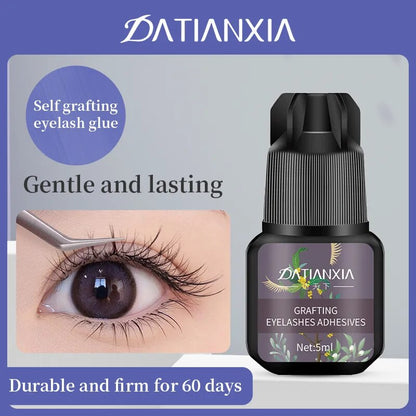 Waterproof Eyelashes Extension Glue Long Lasting Grafting Lashes Glue Quick Drying Adhesive Black Glue No Irritant Makeup Tools