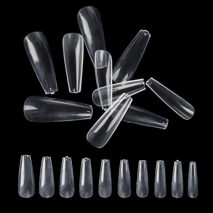 Full Cover Fake Nail Artificial Press on Long