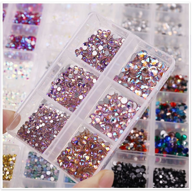 Crystal Nail Art Rhinestone Mixed Shape DIY
