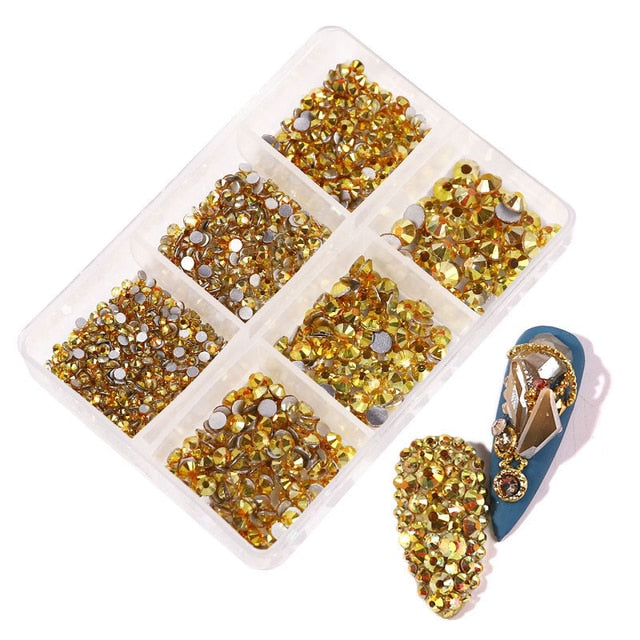 Crystal Nail Art Rhinestone Mixed Shape DIY