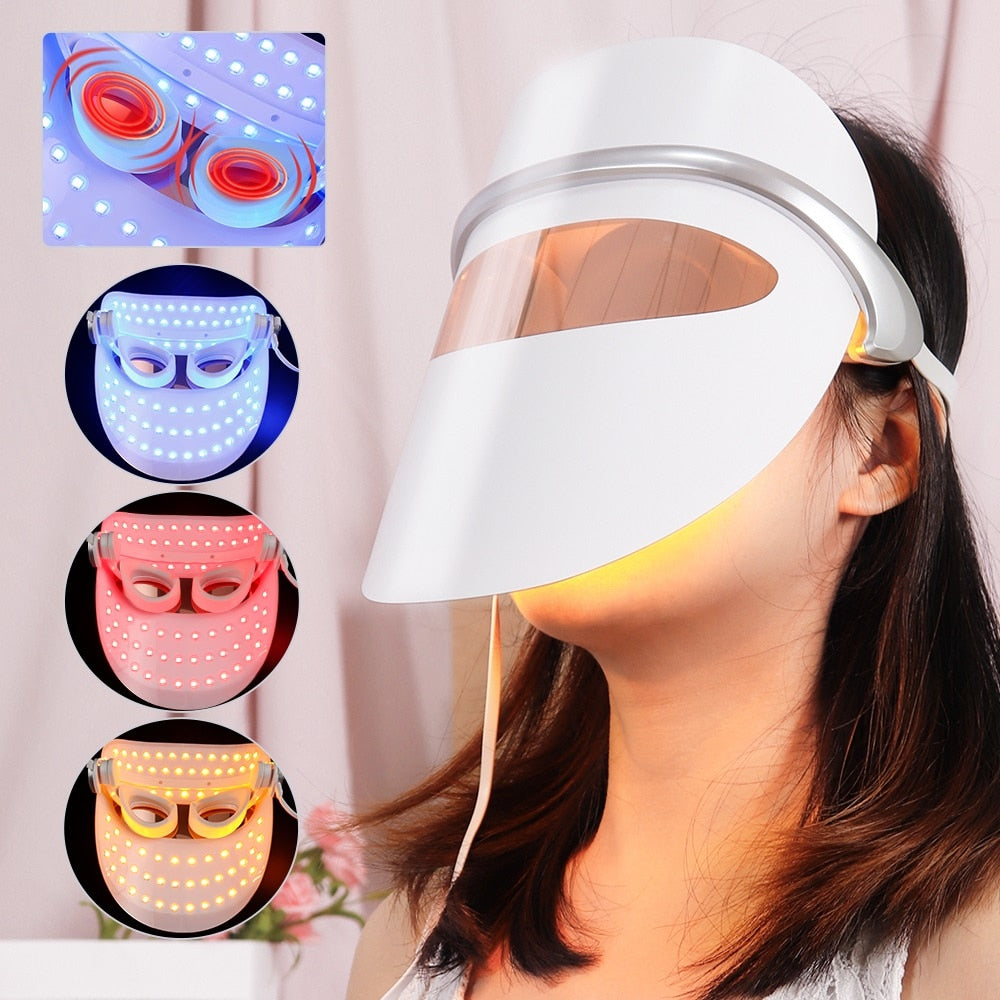 USB Facial LED Mask Beauty Device